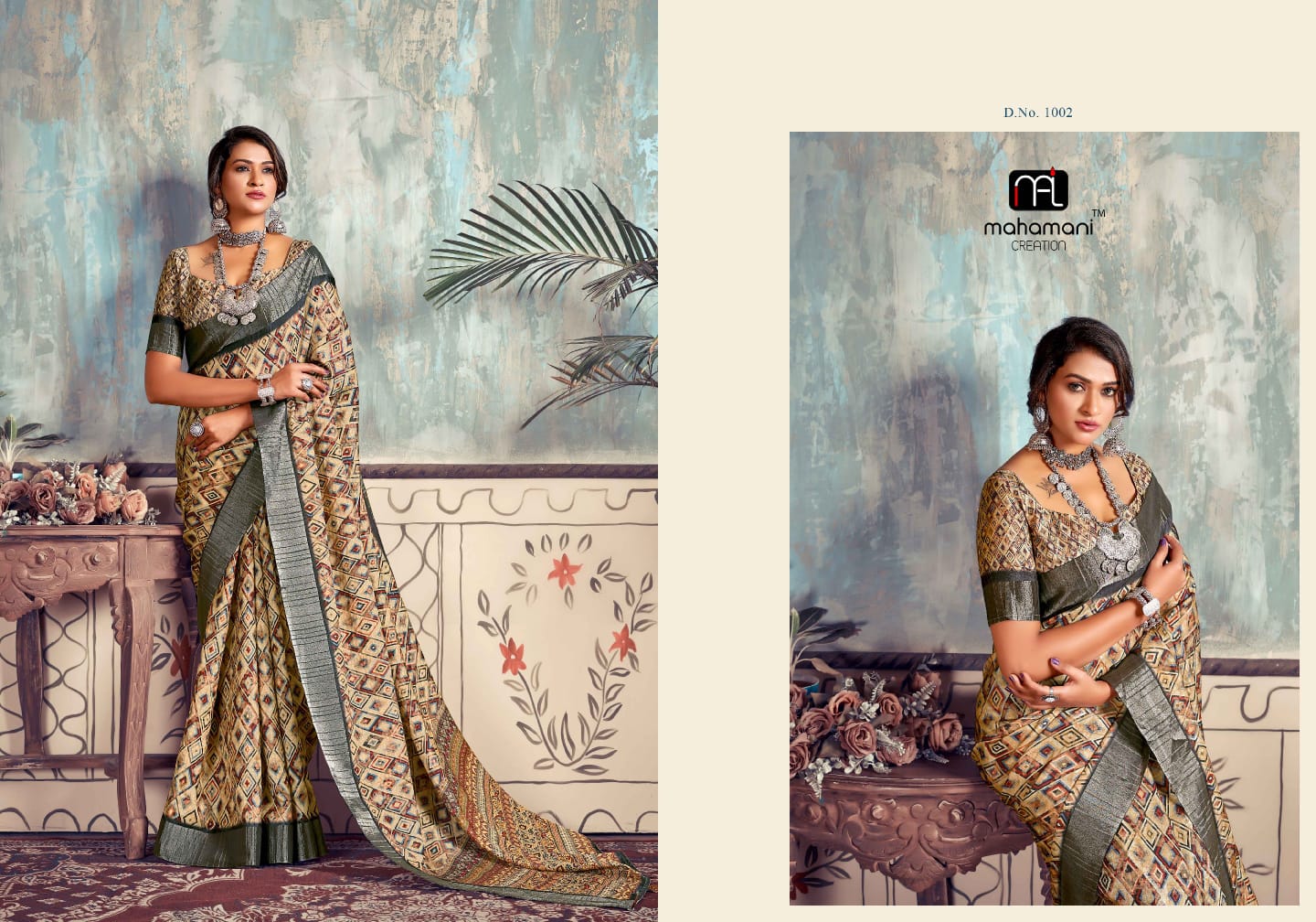 Kangan By Mahamani Heavy Gotha Silk Designer Sarees
